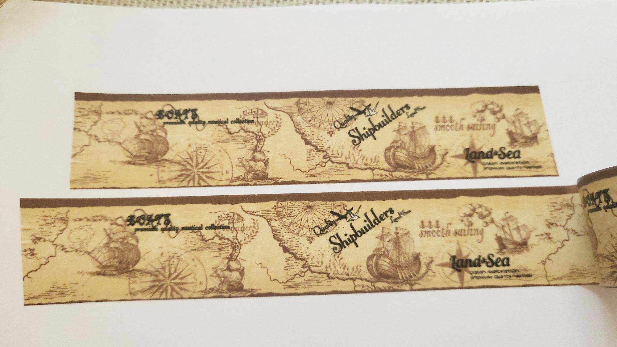 Washi Tape Weltkarte